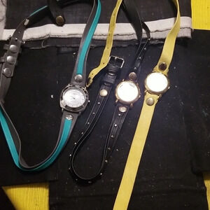 Lot of 3 Vintage La Mer Special Edition Watches